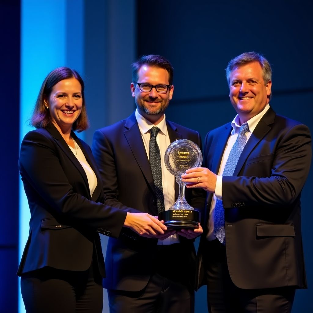 Award ceremony for accounting excellence